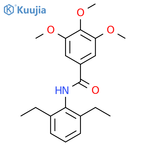 N-(2,6-Diethylphenyl)-3,4,5-trimethoxybenzamide structure