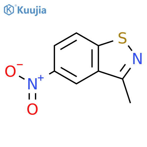 3-Methyl-5-nitro-1,2-benzothiazole structure