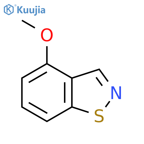 4-methoxy-1,2-benzothiazole structure