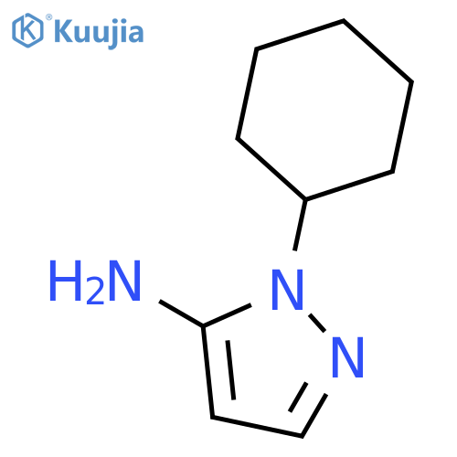1-Cyclohexyl-1H-pyrazol-5-amine structure