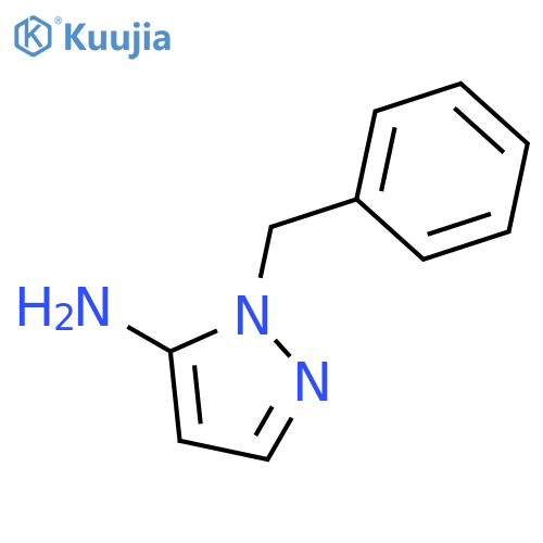 2-benzylpyrazol-3-amine structure