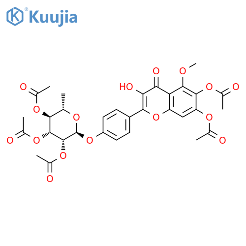 Vogelin pentaacetate structure