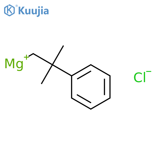 2-Methyl-2-phenylpropylmagnesium chloride structure