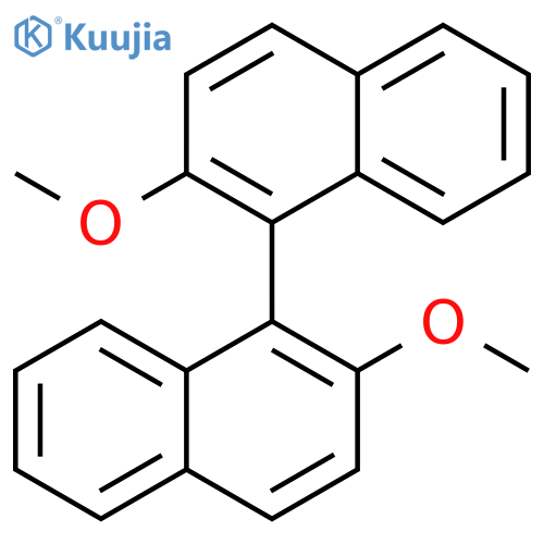 (R)-(+)-2,2'-Dimethoxy-1,1'-binaphthyl structure