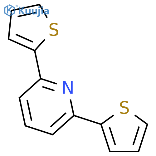 Pyridine,2,6-di-2-thienyl- structure