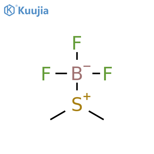 Boron trifluoride methyl sulfide complex structure