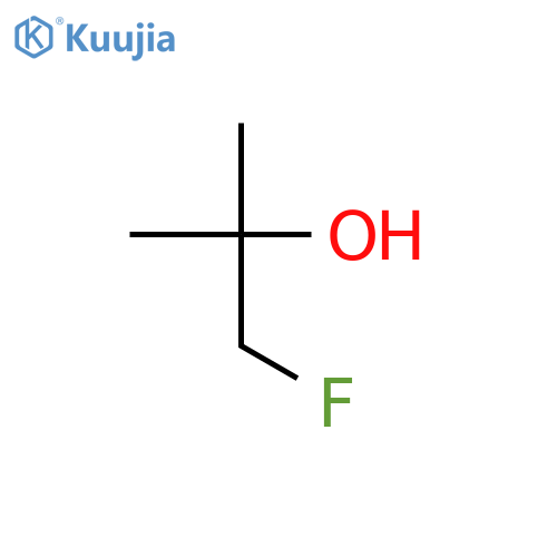 1-fluoro-2-methylpropan-2-ol structure