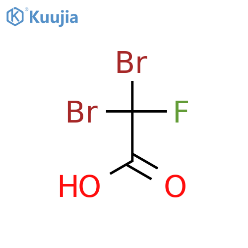 Dibromofluoroacetic acid structure