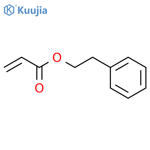 2-Propenoic acid,2-phenylethyl ester structure