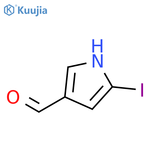 5-Iodo-1H-pyrrole-3-carbaldehyde structure