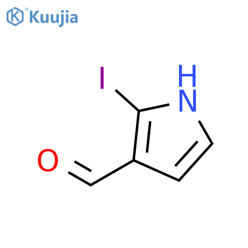 2-Iodo-1H-pyrrole-3-carbaldehyde structure