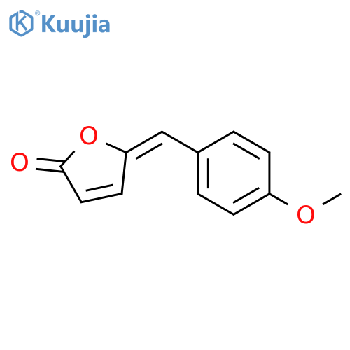 2(5H)-Furanone, 5-[(4-methoxyphenyl)methylene]-, (5E)- structure