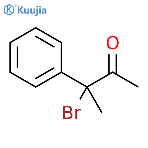 2-Butanone, 3-bromo-3-phenyl- structure