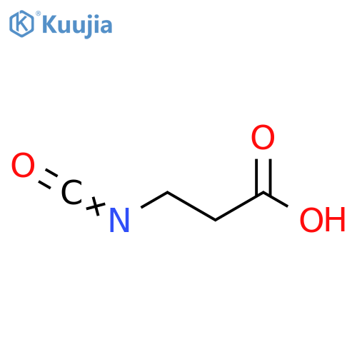 3-isocyanatopropanoic acid structure