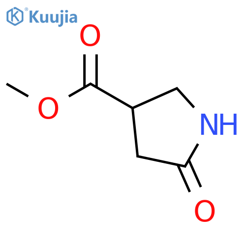 Methyl 5-oxopyrrolidine-3-carboxylate structure