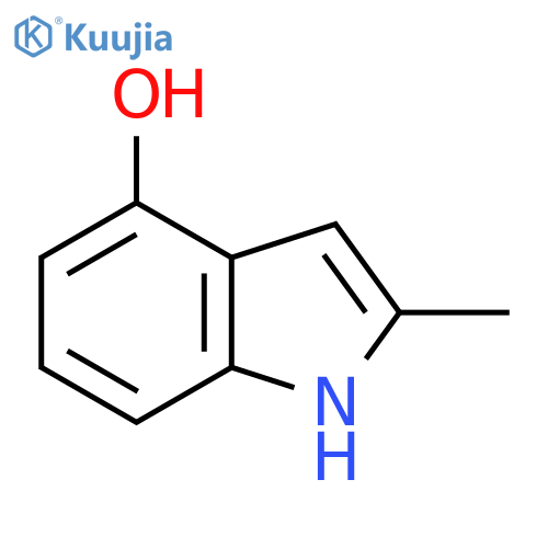 4-Hydroxy-2-methylindole structure