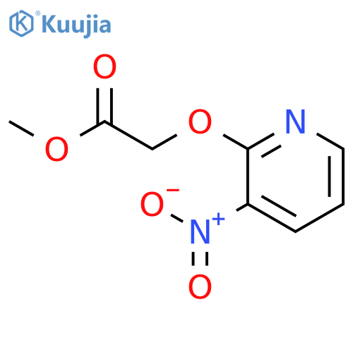 Methyl [(3-nitro-2-pyridinyl)oxy]acetate structure