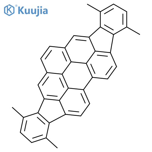 Benzo[ghi]diindeno[1,2,3-cd:1',2',3'-lm]perylene, 1,4,9,12-tetramethyl- structure