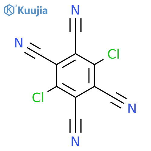 1,2,4,5-Benzenetetracarbonitrile, 3,6-dichloro- structure