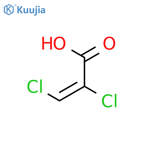 2,3-Dichloroprop-2-enoic acid structure