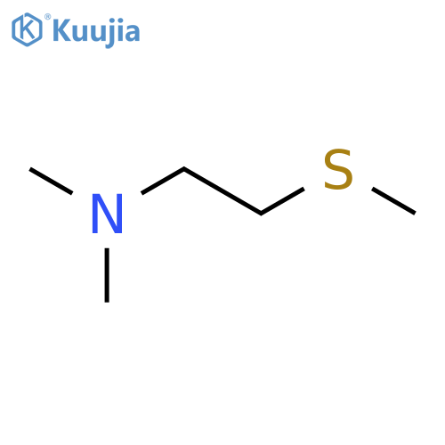 Ethanamine, N,N-dimethyl-2-(methylthio)- structure