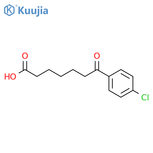 7-(4-CHLOROPHENYL)-7-OXOHEPTANOIC ACID structure