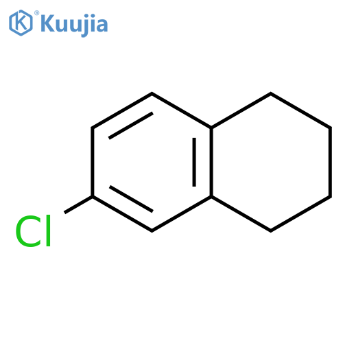 Naphthalene, 6-chloro-1,2,3,4-tetrahydro- structure