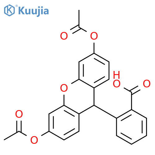 Dihydrofluorescein diacetate structure