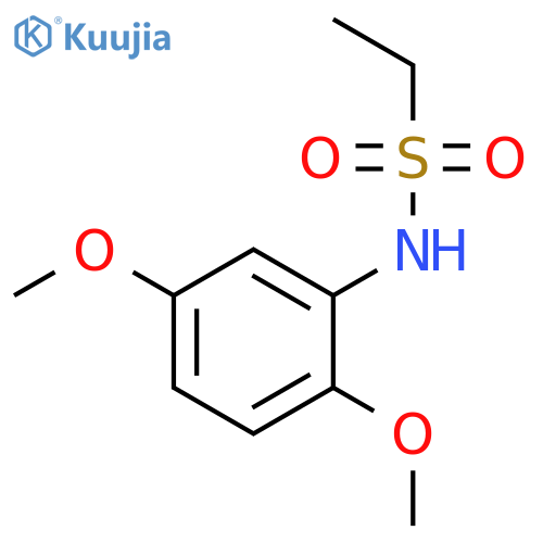 Ethanesulfonic acid (2,5-dimethoxy-phenyl)-amide structure