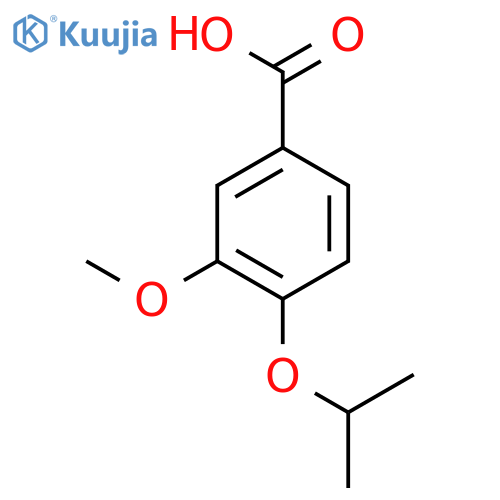 4-Isopropoxy-3-methoxybenzoic acid structure
