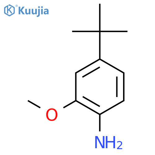 5-tert-Butyl-2-methoxyaniline structure