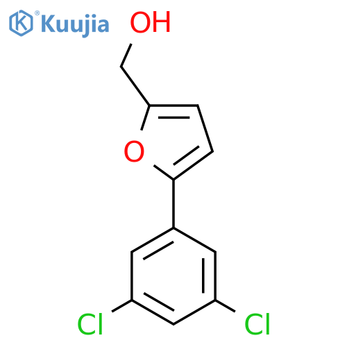 [5-(3,5-Dichlorophenyl)furan-2-yl]methanol structure