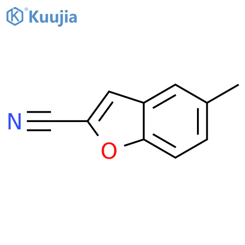 5-methyl-1-benzofuran-2-carbonitrile structure