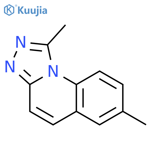1,7-dimethyl[1,2,4]triazolo[4,3-a]quinoline structure