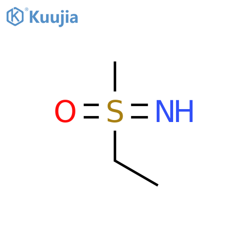 ethyl(imino)methyl-λ?-sulfanone structure