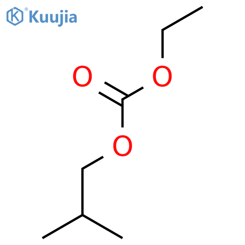 Carbonic acid, ethyl isobutyl ester structure