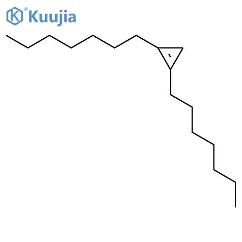 Cyclopropene,1,2-diheptyl- structure
