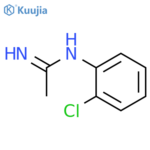 Ethanimidamide, N-(2-chlorophenyl)- structure