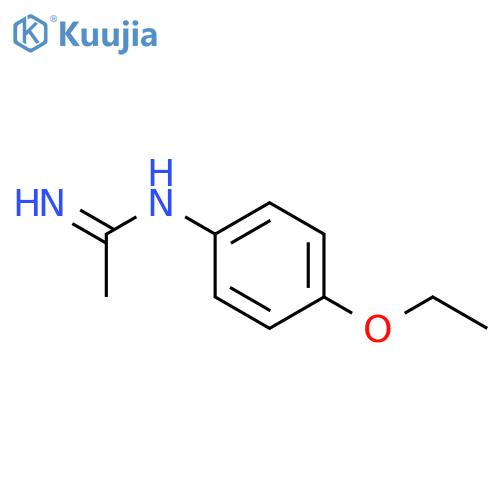 Ethanimidamide, N-(4-ethoxyphenyl)- structure