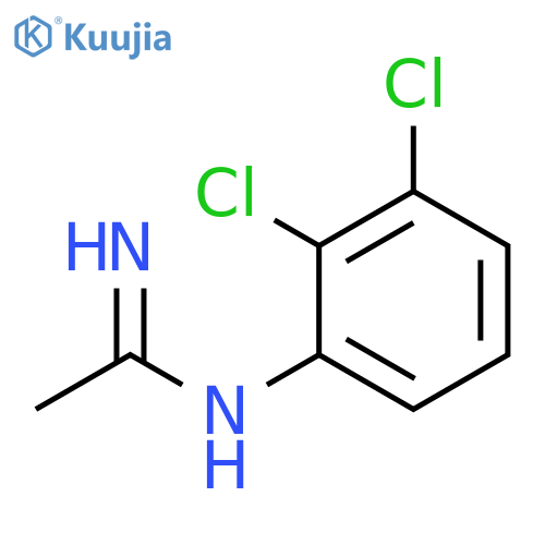 N-(2,3-Dichlorophenyl)acetimidamide structure