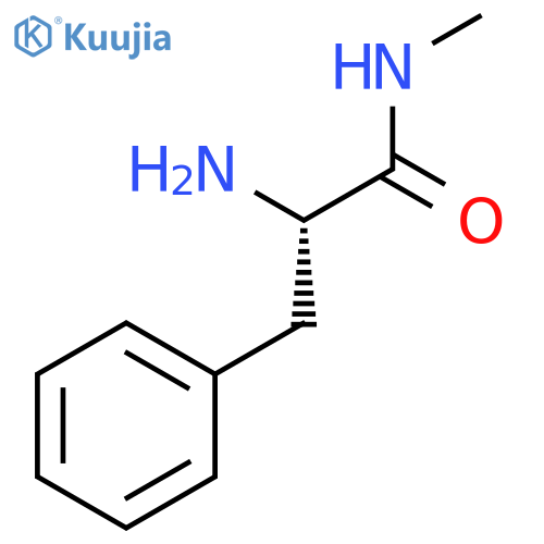 N-methyl-L-phenylalaninamide structure