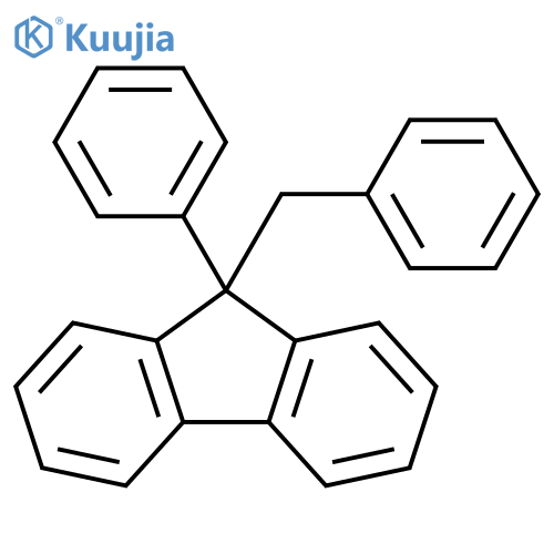 9H-Fluorene, 9-phenyl-9-(phenylmethyl)- structure