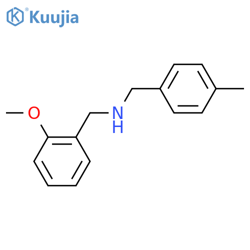 (2-Methoxybenzyl)(4-methylbenzyl)amine structure