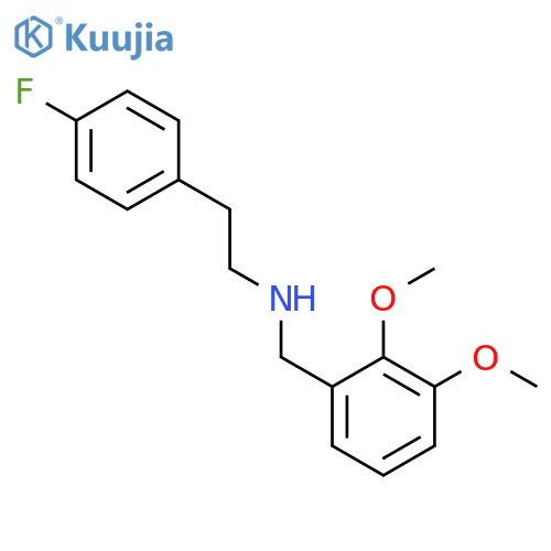 (2,3-Dimethoxybenzyl)2-(4-Fluorophenyl)EthylAmine structure