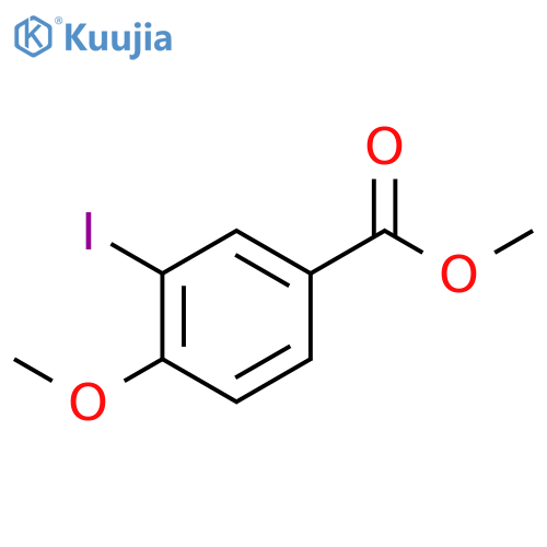 Methyl 3-iodo-4-methoxybenzoate structure