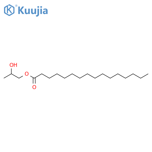2-Hydroxypropyl Hexadecanoate structure