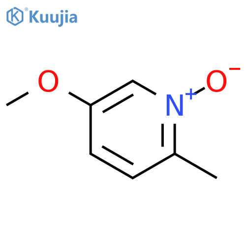 5-methoxy-2-methylpyridin-1-ium-1-olate structure