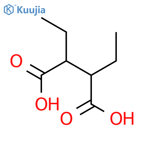 racemic-2,3-diethylbutanedioic acid structure