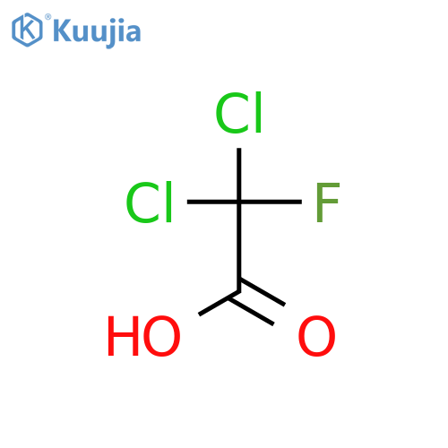 Dichlorofluoroacetic acid structure