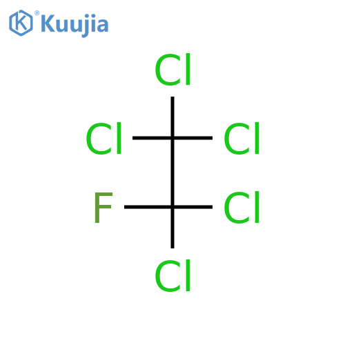 Fluoropentachloroethane structure